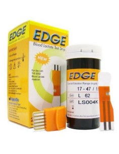 De Edge 25 Lactaat Test Strips 
