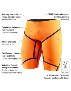 Pantalon Néoprène Buddyswim  5/3mm / Flottabilité et Hydrodynamisme 2