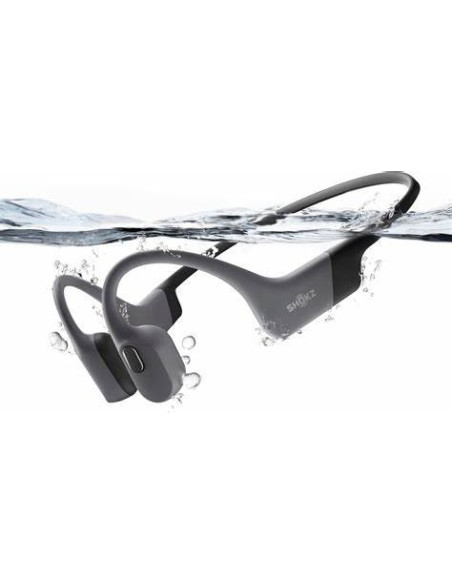 Shokz OpenSwim Pro - Bone Conduction Hoofdtelefoon - Open-ear - Grijs